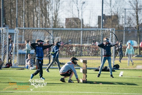 Foto bij Verslag Bubbelvoetbal